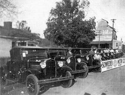 Ford Roadsters at Schwieder Ford