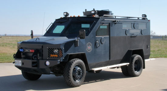 MSHP's Bearcat Armored SWAT Vehicle.