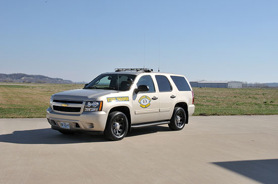 MSHP's 2012 Chevrolet Tahoe Patrol Vehicle